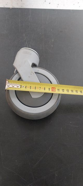 RUEDAS DE 125 SIN FRENO GIRATORIAS