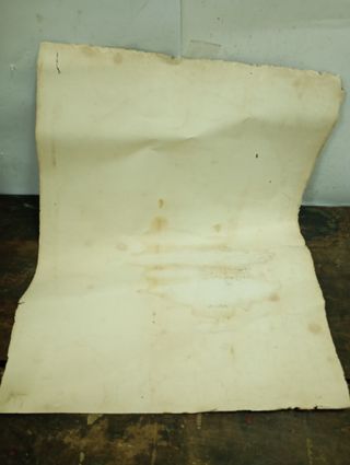 Cromolitografía religiosa antigua