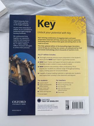Key to Bachillerato 1. Student's Book. 2 Edition
