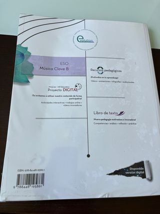 Música Clave B ESO - Libro texto