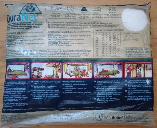 Mosquitera DuraNet - Protección contra mosquitos
