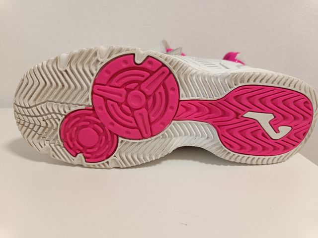 Zapatillas Joma blancas y rosas nº36