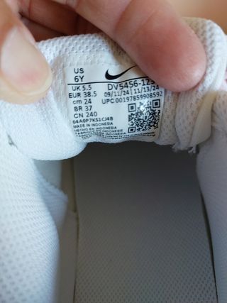 Zapatillas Nike Court Borough Rosa-Blancas