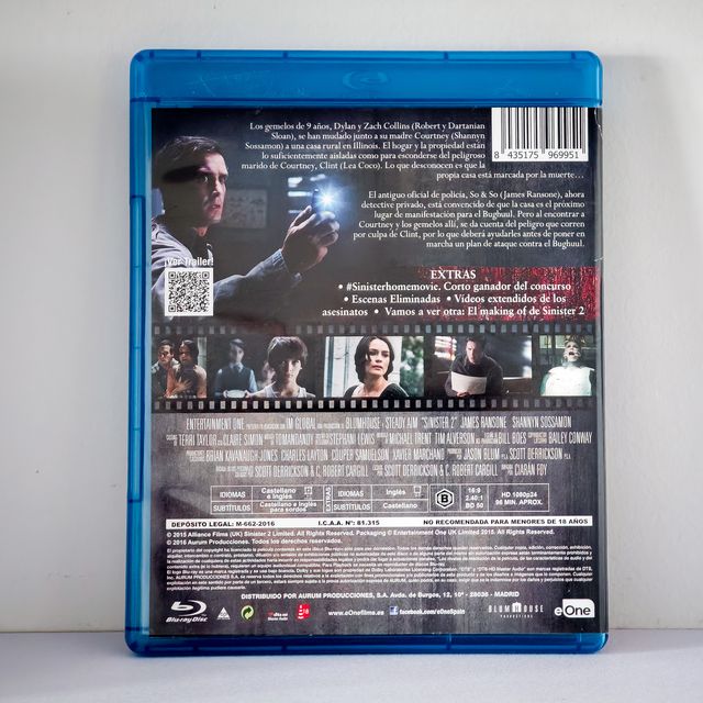 Sinister 2 · Castellano · Blu-ray