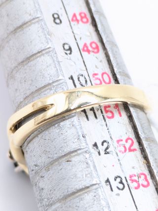 Anillo oro 18k zafiro
