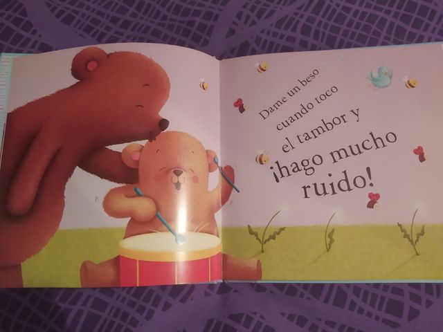 Libro infantil Dame un beso