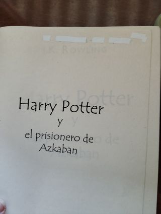 Harry Potter y el prisionero de Azkaban 