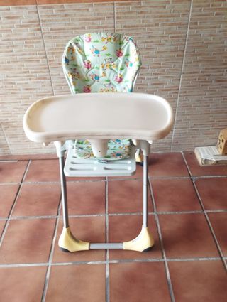 Trona bebé plegable