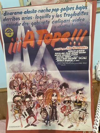 Cartel Cine A TOPE! 70x100