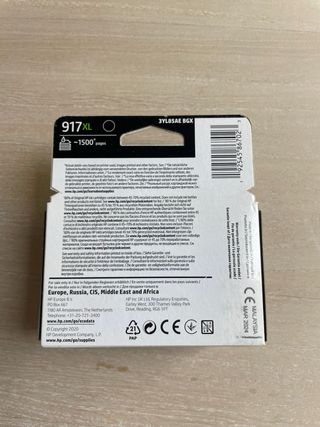 HP 917XL Cartucho tinta negra