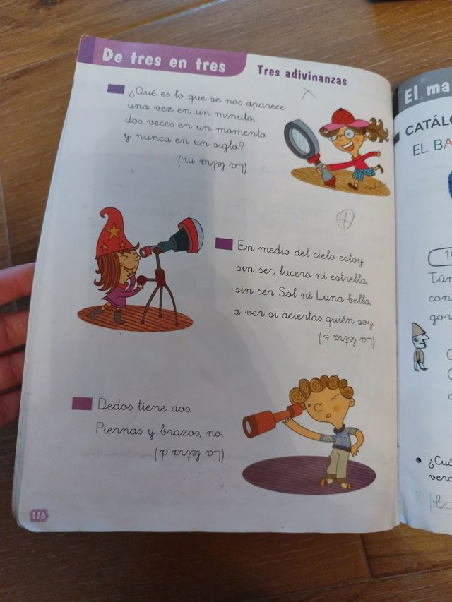 Lecturas: Ensalada de letras. 1 Primaria. Más S...