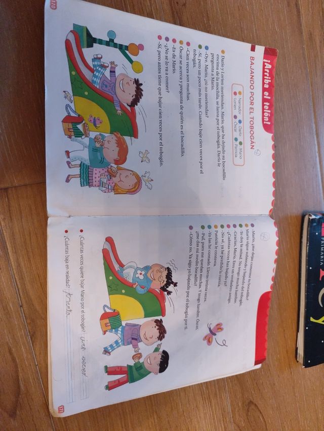 Lecturas: Ensalada de letras. 1 Primaria. Más S...