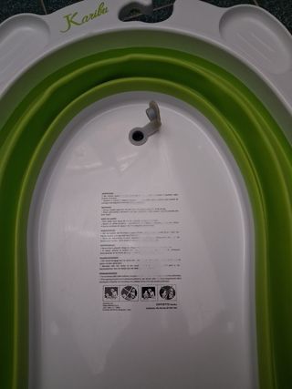 Bañera bebé plegable Karibu