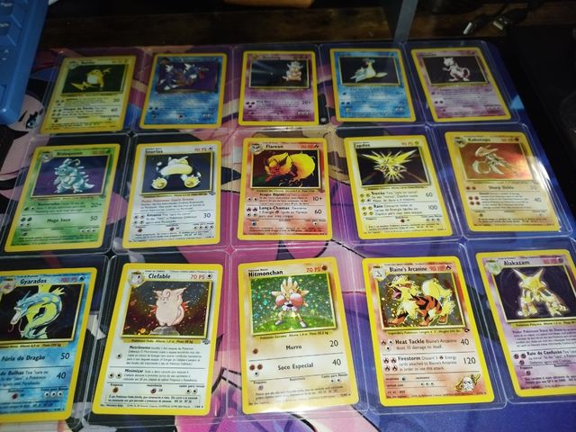 Cartas vintage Pokemon