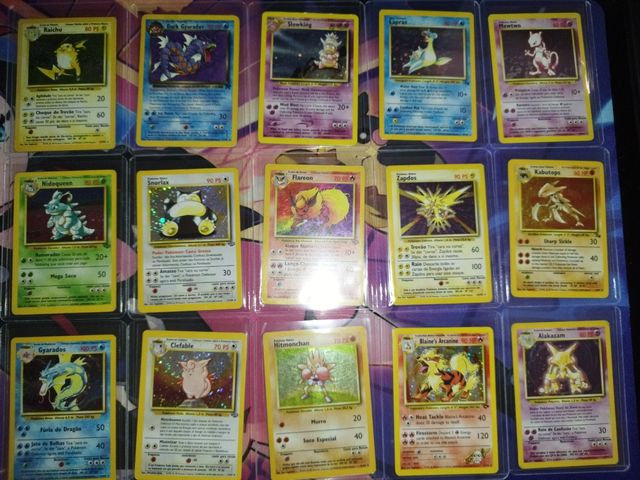Cartas vintage Pokemon
