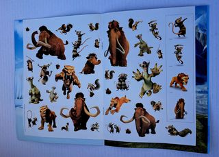 Libro de actividades y pegatinas Ice Age