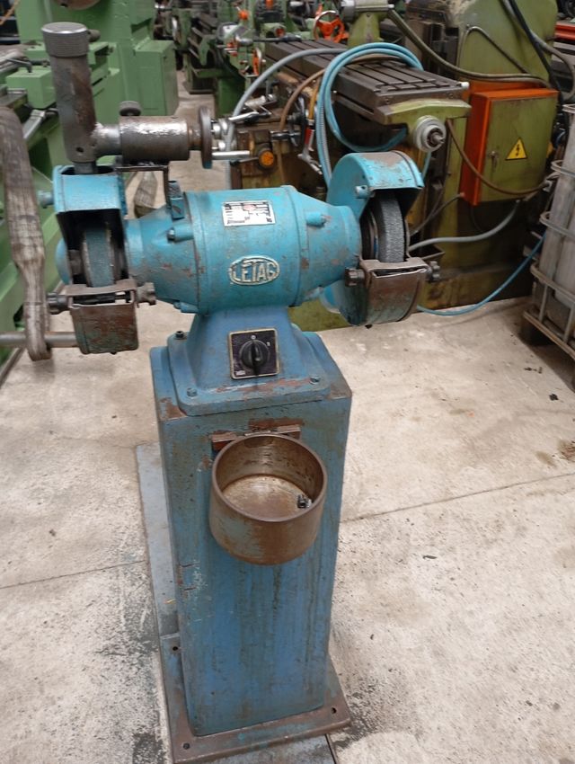 Esmeriladora Letag 0.5 CV con rectificador muela