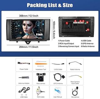 Radio Coche para Mercedes-Benz Smart Fortwo