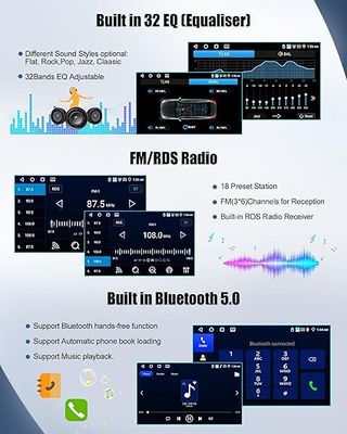 Radio Coche para Mercedes-Benz Smart Fortwo