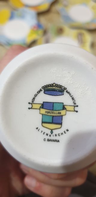 Servizio caffè 6 tazzine piattini