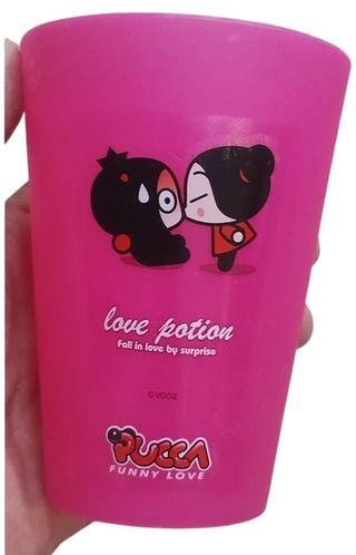 16 Bicchieri Pucca Rosa - 300ml