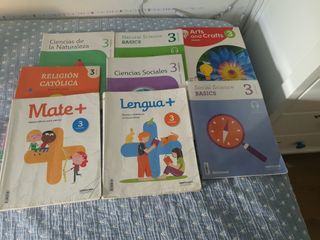 Lote de libros tercero primaria