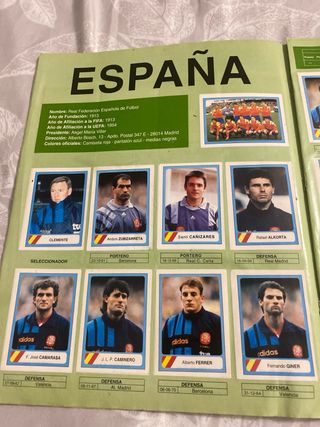 Álbum Mundial USA 94