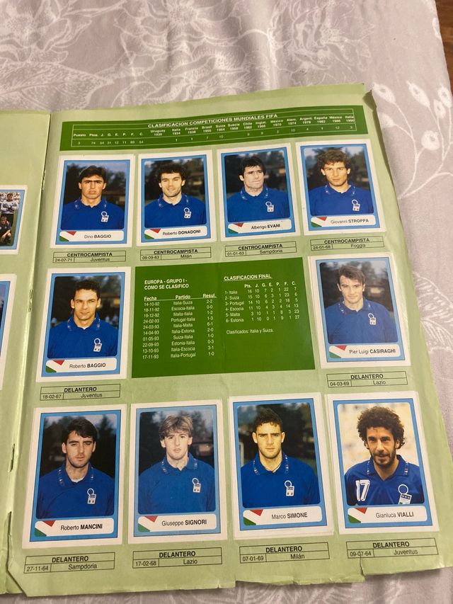 Álbum Mundial USA 94