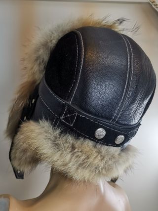  Gorro Ushanka Piel COYOTE