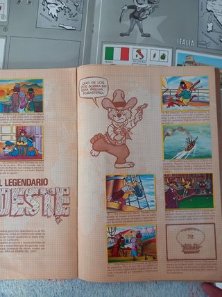 Lotes albums cromos antiguos Disney, Spiderman