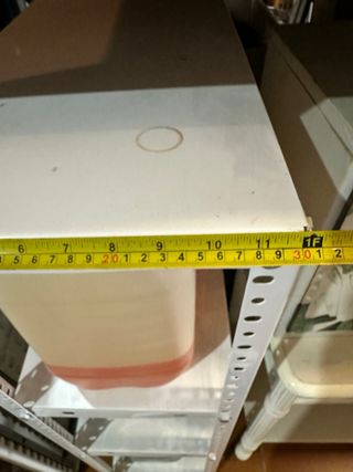 Estantería metálica blanca 4 baldas