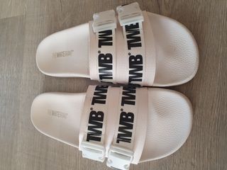 Chanclas The White Brand Blancas Talla 41