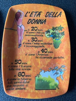 Vassoi vintage anni '70 - 2 pezzi