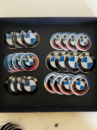 4 Logos BBS 60mm - Tapa bujes de Llanta