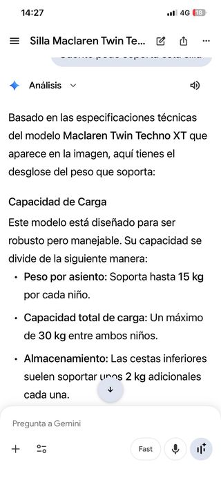 Sedia doppia Maclaren Twin Techno XT