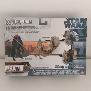 Star wars Hasbro Darth Mail + Sith Speeder 2012