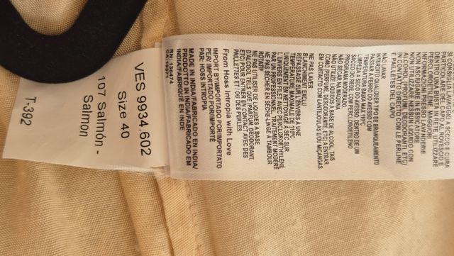 Vestido beige lentejuelas plata