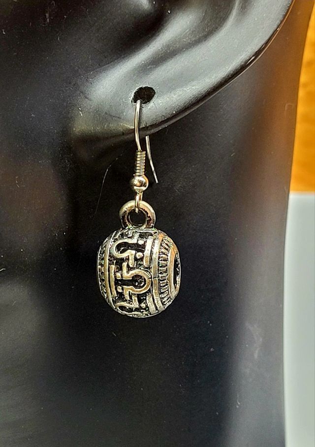 Orecchini rotondi in argento