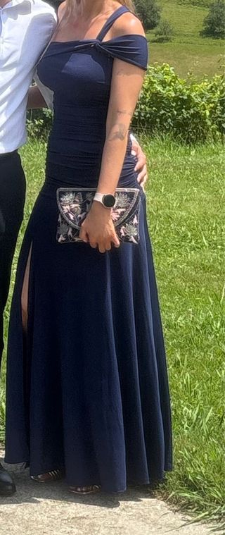 Bolso Fiesta Azul y Rosa