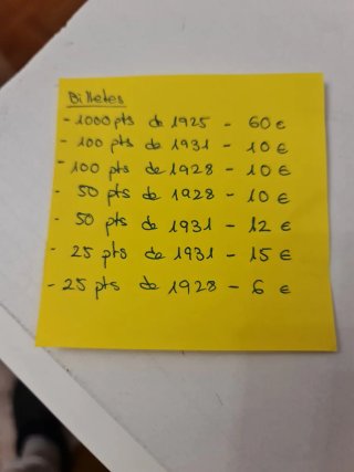Billetes antiguos 1000,100,50 y 25 pesetas
