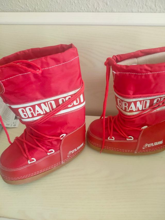 Botas nieve Styl Grand rojas 35-37