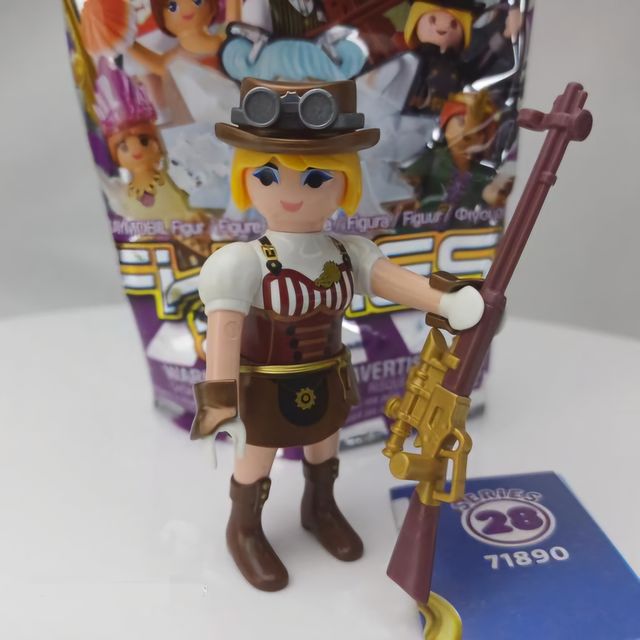 Steampunk Chica serie 28 Playmobil NUEVA