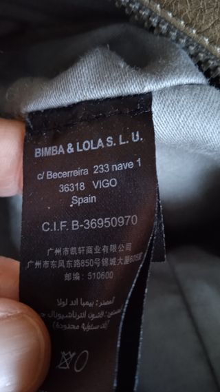 Bolso Bimba y Lola Piel Auténtica