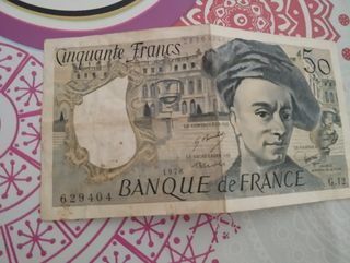 Billete 50 Francos Francia 1978