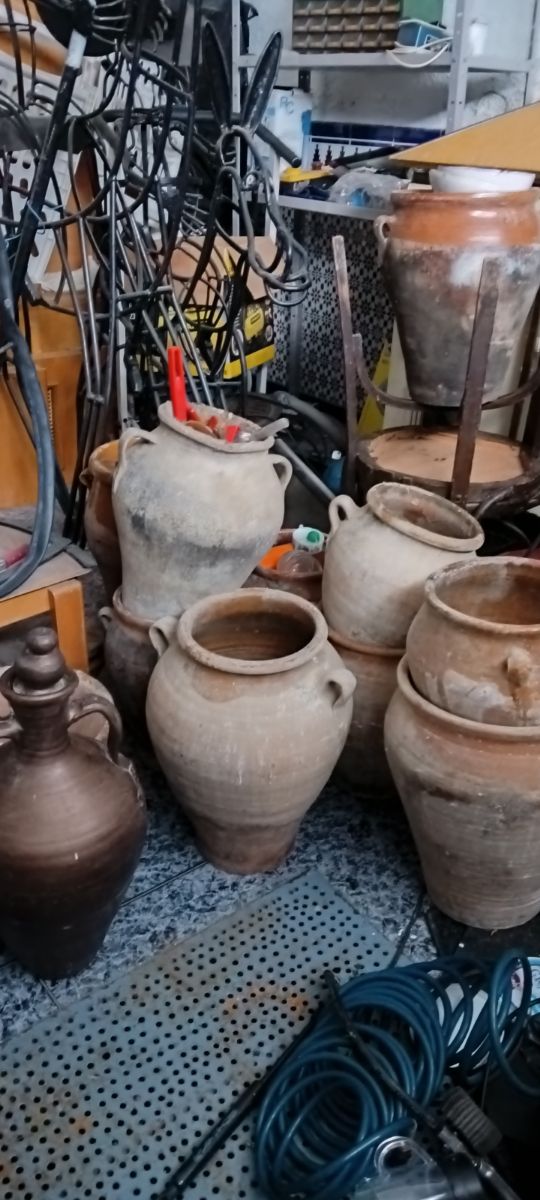  orzas de barro antiguas