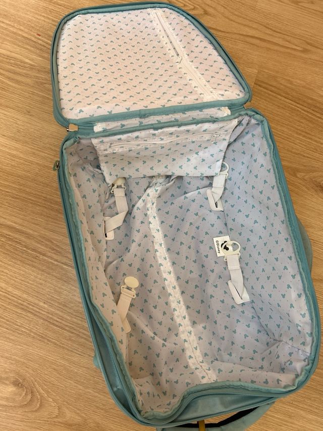 Maleta Mickey Mouse azul y amarilla