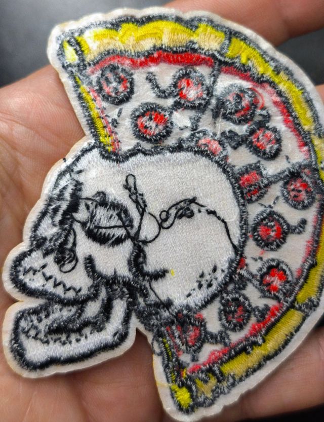 Parche Calavera Pizza