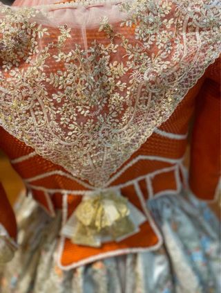 Vestido Fallera niña