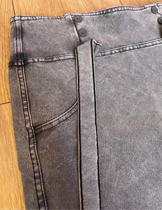Mini Falda Gris Tirantes H&M