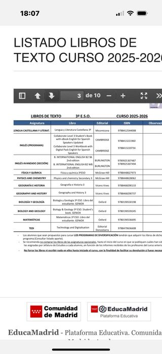 GEOGRAFIA E HISTORIA 3 (3.1-3.2) MADRID (CER)